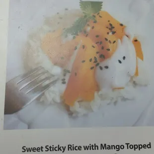 They were out of mango *sad face*