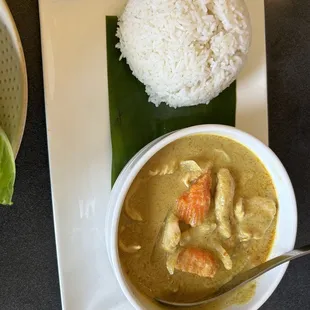 Yellow Curry with Chicken