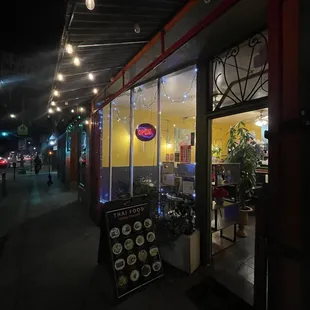 Street View at night