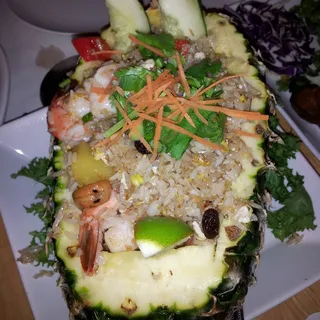 12. Pineapple Fried Rice with Shrimp