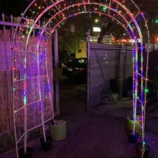Entrance to garden