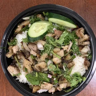 Pork Belly Laab Rice Bowl