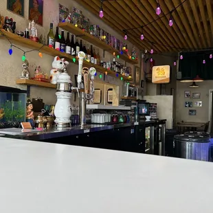 Bar from front tabletop