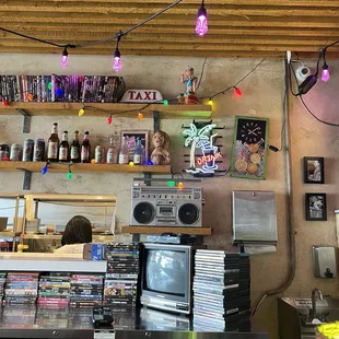 bar area