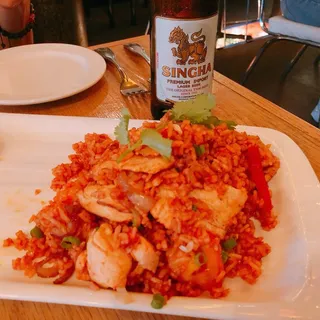 Railroad Thai Fried Rice Lunch