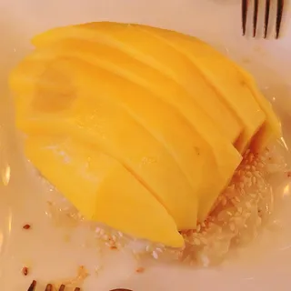 Coconut Sticky Rice Mango