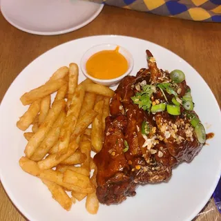 Crisp Chili Garlic Fries with Spicy Mayo Dinner