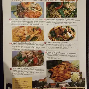 Menu Noodles