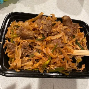 Pad Thai wasn't good, so bland. Didn't finish it.