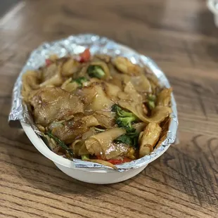 a close up of a bowl of food