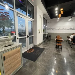 interior, sushi and sashimi