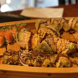 Monkey brain middle one (fried)