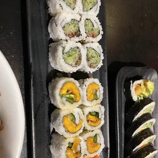 Vegan sushi