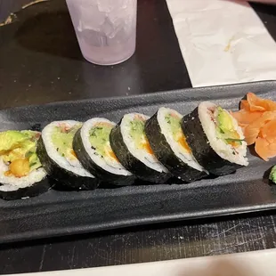 Vegan sushi
