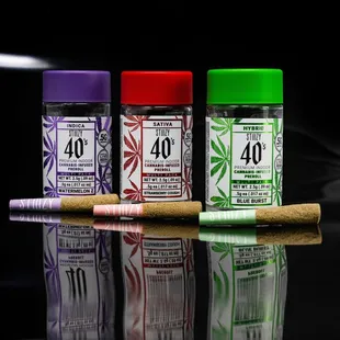 INFUSED 40&apos;S PREROLLS MULTIPACKS