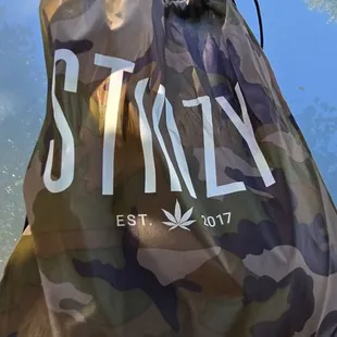 Free bag from stizzy with all the goodies in it whoot whoot