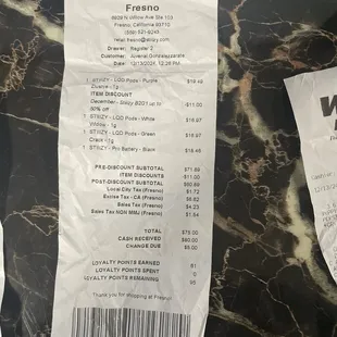 Full price on battery