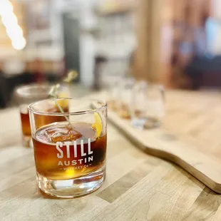 Old Fashioned and Whiskey Tasting