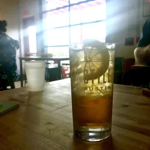 Texas Bourbon Peach Tea