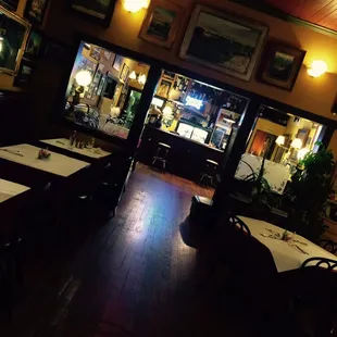 interior, sushi and sashimi