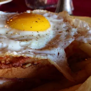 Croque Madame Sandwich