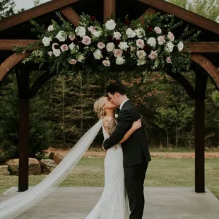 1 of our 2 outdoor ceremony sites