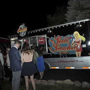 outside, sushi and sashimi