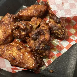 BBQ chicken wings