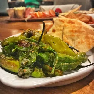 a plate of food on a table