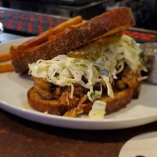 Smoked Pulled Pork Sandwich