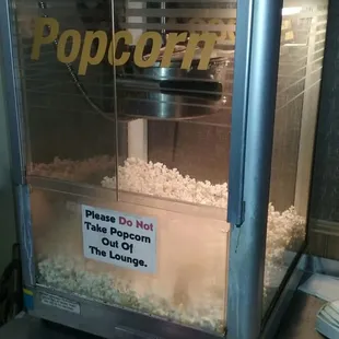 Free popcorn!!!!