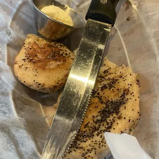 Delicious bread to start