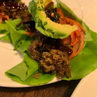 Grilled Chicken Lettuce Wraps