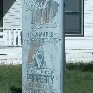 They have several small clusters of apartments near campus.