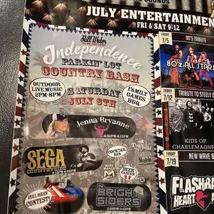 STILLWATER SPIRITS &amp; SOUNDS, Dana Point, California!  July 2024 Entertainment Lineup!