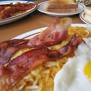 We serve breakfast on the weekends