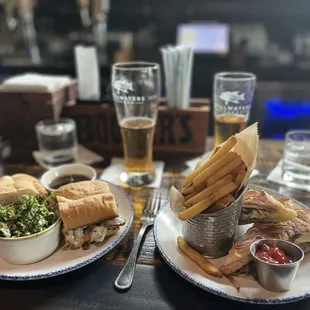 Philly cheesesteak for the win! The Cuban was good too!