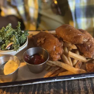 fish and chips, food, fish, seafood