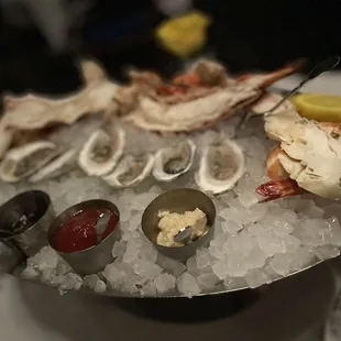 The mini seafood tower was very impressive &amp; delicious!!