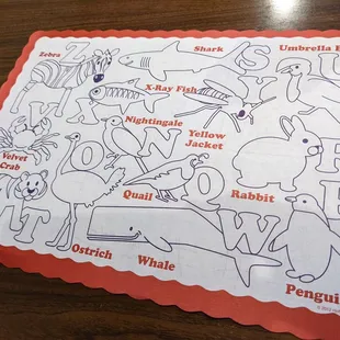 Kids coloring page