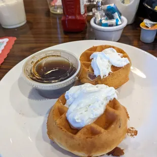 Kids mini waffles