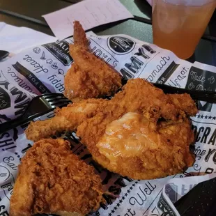 Fried chicken a la carte