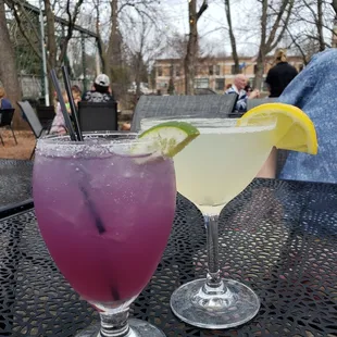 Cocktails by the creek