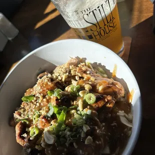 Chicken thigh bowl