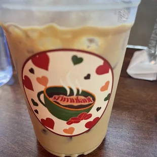 Hazelnut Iced Coffee