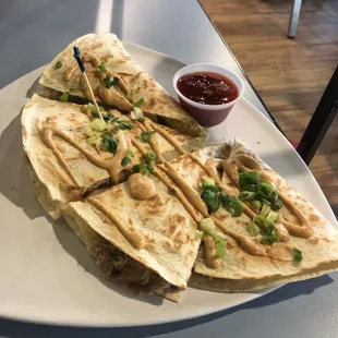 Kahlua Pork Quesadilla