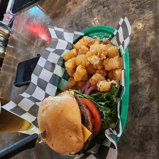 Burger with Fried Egg