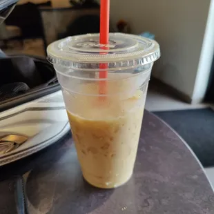 Iced Vanilla Latte