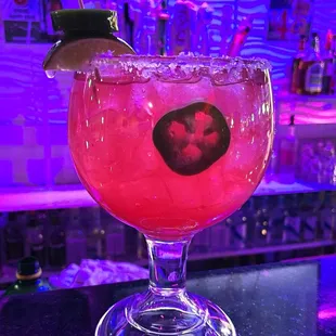 Strawberry jalapeño Margarita