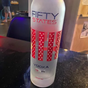 Fifty states vodka